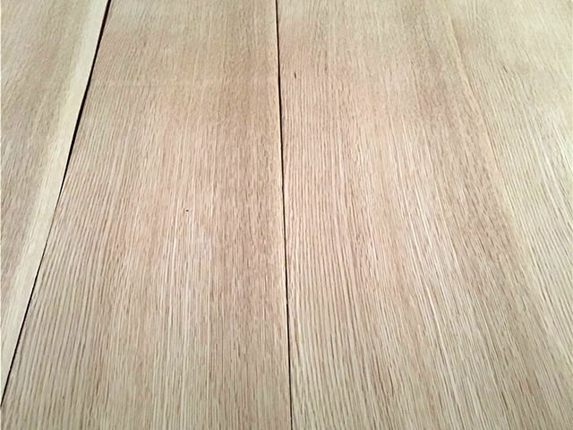 Quarter cut Chinese oak wood veneer