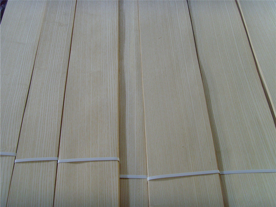 Quarter cut American white ash wood veneer